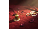 Long Handle Dome Candle Wick Smotherer Elegant Design Enamel Candle Wick Smotherer Smokeless Great Gift for Wedding