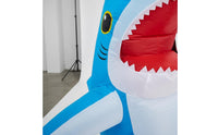 Inflatable Shark Costume Halloween Shark Cosplay Outfit Full Body for Party