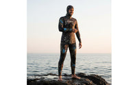 Heat Retention Split Wetsuit Flexible Thermal Wetsuit Stretchy Fit Thermal Diving Suit Breathable Cell Lining for Professionals, Freediving, Snorkeling, Surfing