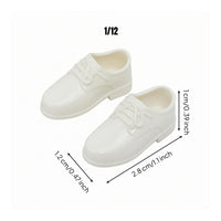 1/12 Scale Doll Shoes Low Heel Figure Footwear Collectible