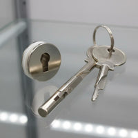 Glass Showcase Lock Compact Design Glass Cabinet Lock Rust-Proof