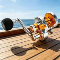 Slow Angle Jigging Reel Antibackward Slow Jigging Reel Heavy Duty for Offshore