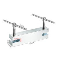 Manual Metal Hole Punch Polished Silver Metal Puncher Easy to Use for Craft Work