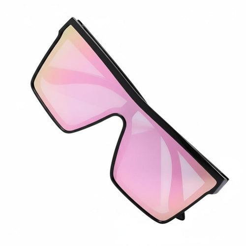 Oversized Punk Sunglasses, Shield Frame, Stylish Protection, Outdoor Cycling, Unisex Edgy Look