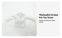 1/6 Scale Male Shirt Trendy Design 1/6 Scale Figure Shirt Precise Fit