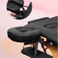Massage Bed Headrest Space-Saving Adjustable Massage Face Cradle for Spa