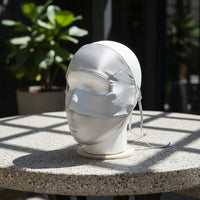 Silk Facekini Lightweight Face Cover Breathable Protection Face Cover for Beach