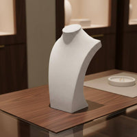 Necklace Display Bust Stable Base Necklace Bust Stand Mannequin Neck Stand Abrasion Protection Neckpiece Display Model