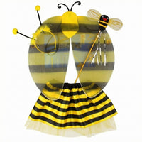 Children's Bee Costume Skin-Friendly Bee Costume Set Adjustable Straps for Girls