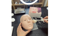 Silicone Makeup Practice Board Realistic Texture 3D Makeup Practice Face for Students, Beginners