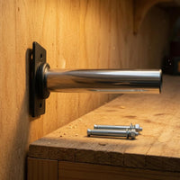Wall-Mounted Stainless Steel Tube Bracket Easy to Install Stainless Steel Tube Bracket Hardware Fastener