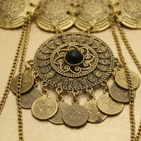 Coin Tassel Waist Chain Dangling Coins Fashion Accessory Vintage Design