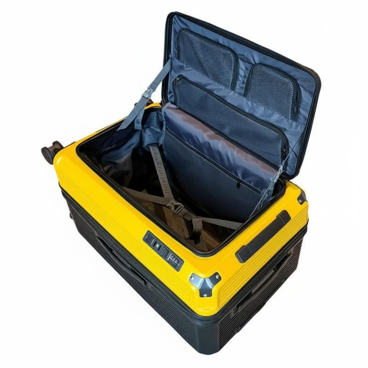 Front-Accessing Luggage Large Capacity Trolley Case Expandable Design