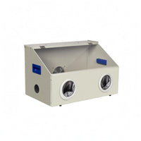 Dust-Proof Work Box Transparent Lid Dust Collection Box Sleeve Ports