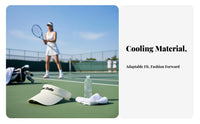 Protection Vented Top Sun Hat UPF 50+ Vented Top Sun Visor Breathable for Golfers, Runners, Beach, Travel