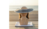 ventedTop Hat Structured Wide-Brim Hat Lightweight