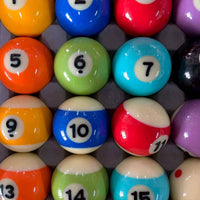 16 Pieces 16 Piece Billiard Ball Set Uniform Weight Billiards Accessory for Bar
