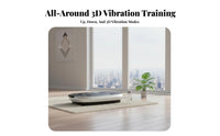 Bluetooth Music Fitness Vibration Platform with Handles Ultra-Thin Design Vibration Plate Exercise Machine Wireless Controller Control Body Shaker Exercise Machine Adjustable Speed Levels for Adults, Seniors, Home Gym, Indoor, Living Room