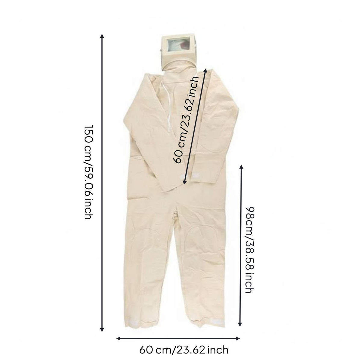 Sandblasting Safety Suit Abrasion-Resistant Workwear Face Protection
