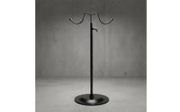 Handbag Display Stand Minimalistic Metal Handbag Stand Compact Bag Holder Rack