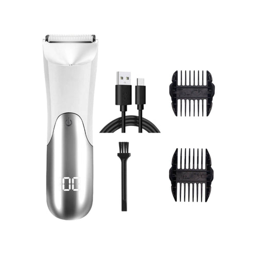 Body Trimmer with Guide Comb Cordless Groomer Portable for Travel