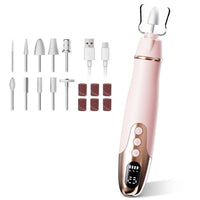 Nail Pen Handheld Nail with Bits Rechargeable for Travel, Beginners
