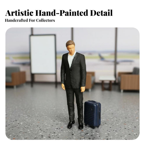 1:64 Scale Figure Highly Detailed 1/64 Human Figure Miniature Person Model Realistic Features Miniature Scene People Figurine