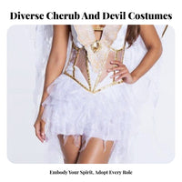 Shadow Seraph Dress Set inclusive Size Available Cosplay excludedfit Spooky Theme for Women