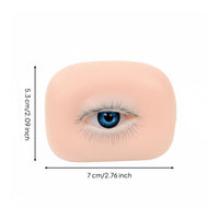 Lash Application Training Module Soft Silicone for Beauty School, Beginners