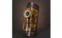 Wrist Bracer with Compass Steampunk Bracer Industrial Arm Cuff for Cosplayers, Theater
