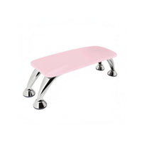 Pedicure Hand Rest Cushion Stainless Steel Legs Manicure Hand Rest Padded Top