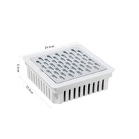 Desktop Nail Vacuum Lightweight Embedded Nail Dust Collector Built in Manicure Dust Collector Easy to Clean Heat Dissipation