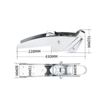 Self-Launching Bow Anchor Roller Polished Finish Stainless Steel Anchor Roller