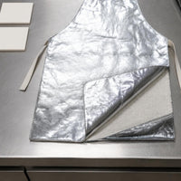 Aluminum Foil Apron Easy to Wear Shielding Clothing for Metal Joining