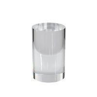 8 Pieces Acrylic Cylinder Riser High Clarity Round Display Base Lightweight