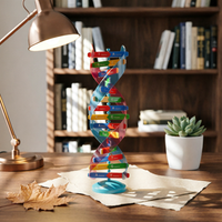 Model Ladder-Like Rungs Double Spiral Model Hands-on Learning Science Teaching Aid for Classroom