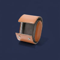 Single Watch Travel Case Safeguarding Portable Watch Holder Dustproof for Men