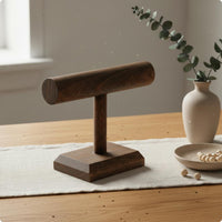 Wood Bracelet Display Tabletop Bead Bracelet Rack Sturdy for Bedroom Dresser