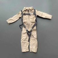 Doll Pilot Suit Long Sleeves Pilot a Single-Piece Garment Stitched Seams