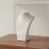 Necklace Display Bust Stable Base Necklace Bust Stand Mannequin Neck Stand Abrasion Protection Neckpiece Display Model