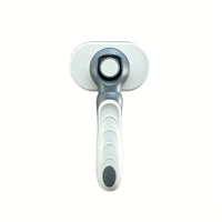 Deshedding Brush Skin-Friendly Pet Brush with Self-Cleaning Button Soft
