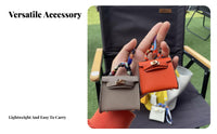 Cute Design Mini Handbag Keychain Decorative Charms Handbag Shaped Charm Multi-Functional for Women, Girls, Car Keys, Daily Use, Travel