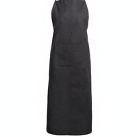 Wear-Resistant Denim Bib Apron Long-Lasting Denim Work Apron Large Pockets for Craftsmen, Woodworkers, Factory, Workshop, Woodworking