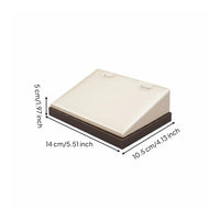 Jewelry Display Set Professional Presentation Earring Stand Clean Beige Design