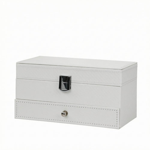 Jewelry and Watch Box Compartmentalized Storage Dust Proof
