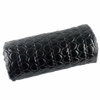 Detachable Cover Semi-Circle Manicure Pillow PU Leather Material Manicure Hand Pillow Comfortable Support for Manicurists, Women, Home