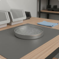 Screw Sorting Tray Zinc Alloy Perforated Screw Tray Silver Finish