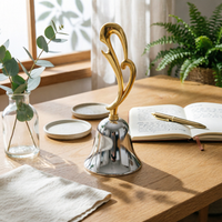 Zinc Alloy Bell Long-Lasting Handheld Bell Rust-Resistant