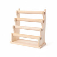 Wood Jewelry Display Stand Easy to Stow Watch and Hair Tie Rack Gift Idea