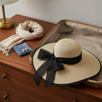 Large Border Beach Hat Protection Headwear Lightweight for Outdoor